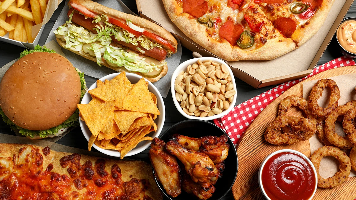 no junk food new year's resolution